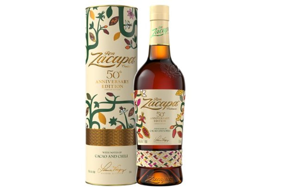 Zacapa marks 50th with cacao- and chilli-charred barrel finish