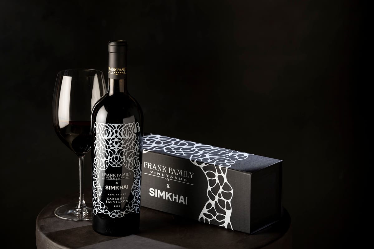 Frank Family and SIMKHAI release a lace-inspired charity Cabernet
