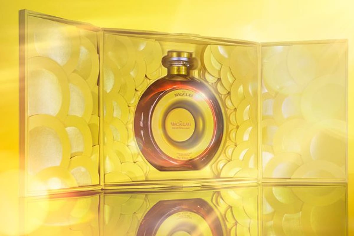 The Macallan's Time: Space Sherry Cask ages 20 years in Valdespino-seasoned oak