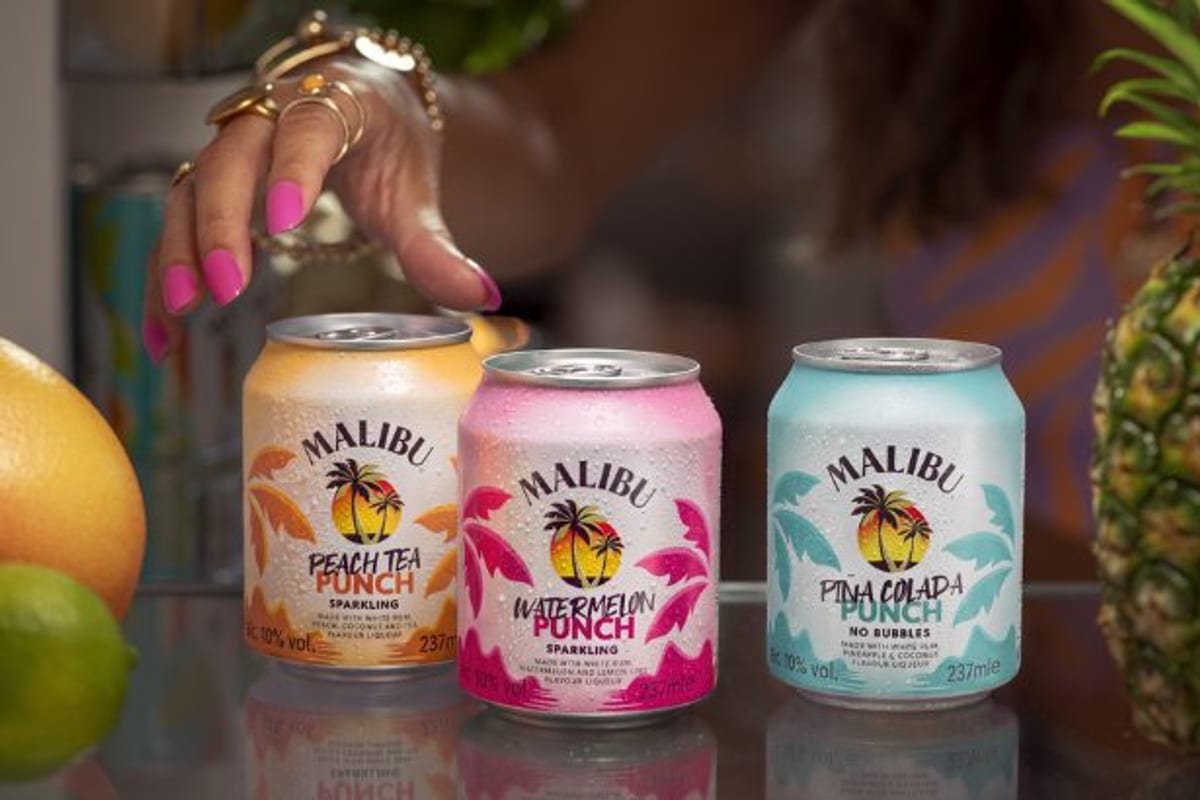Pernod Ricard adds higher-strength Absolut and Malibu RTDs