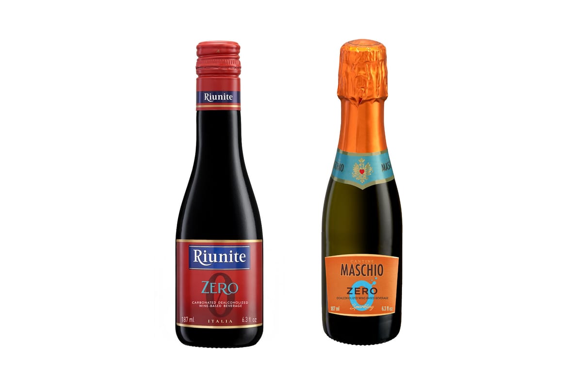 Cantine Riunite adds 187ml single-serve bottles to its zero-proof line