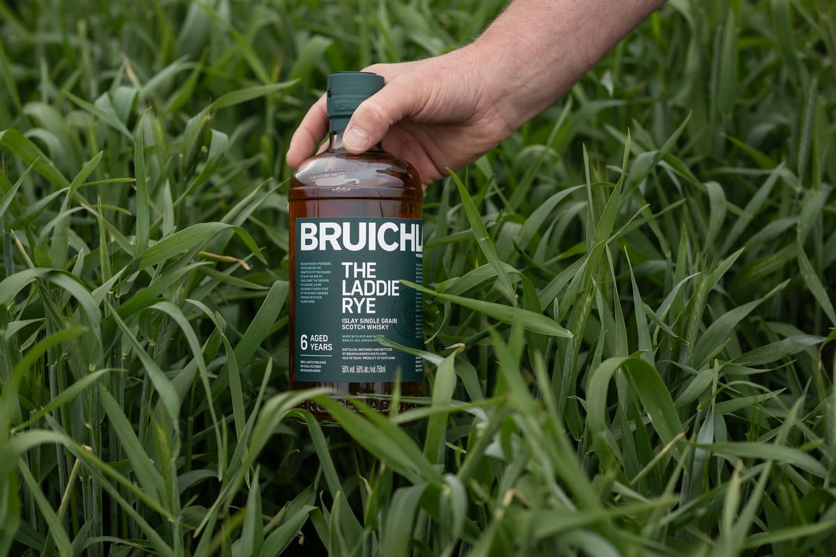 Bruichladdich ships second edition of its Islay-grown Laddie Rye in the U.S.